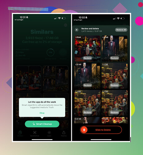 Clever Cleaner Cleaning Screenshot