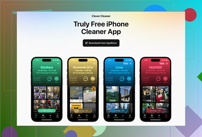 How do I free up space on iPhone photos?