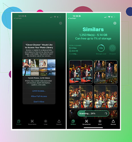 Clever Cleaner App Screenshot
