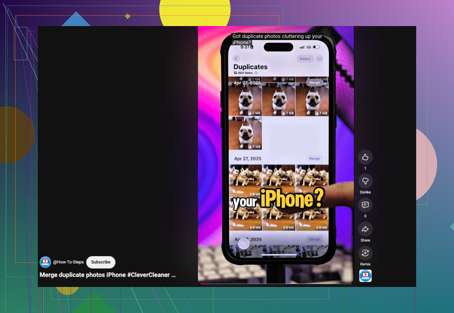Czy ktoś może wyjaśnić, jak scalać zduplikowane zdjęcia na iPhonie?