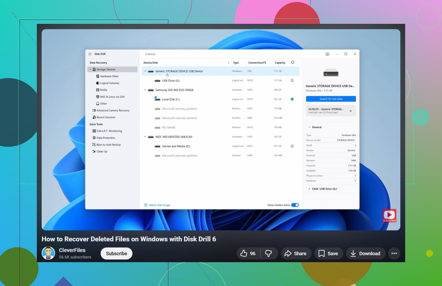 Serve aiuto per recuperare file eliminati Windows 11