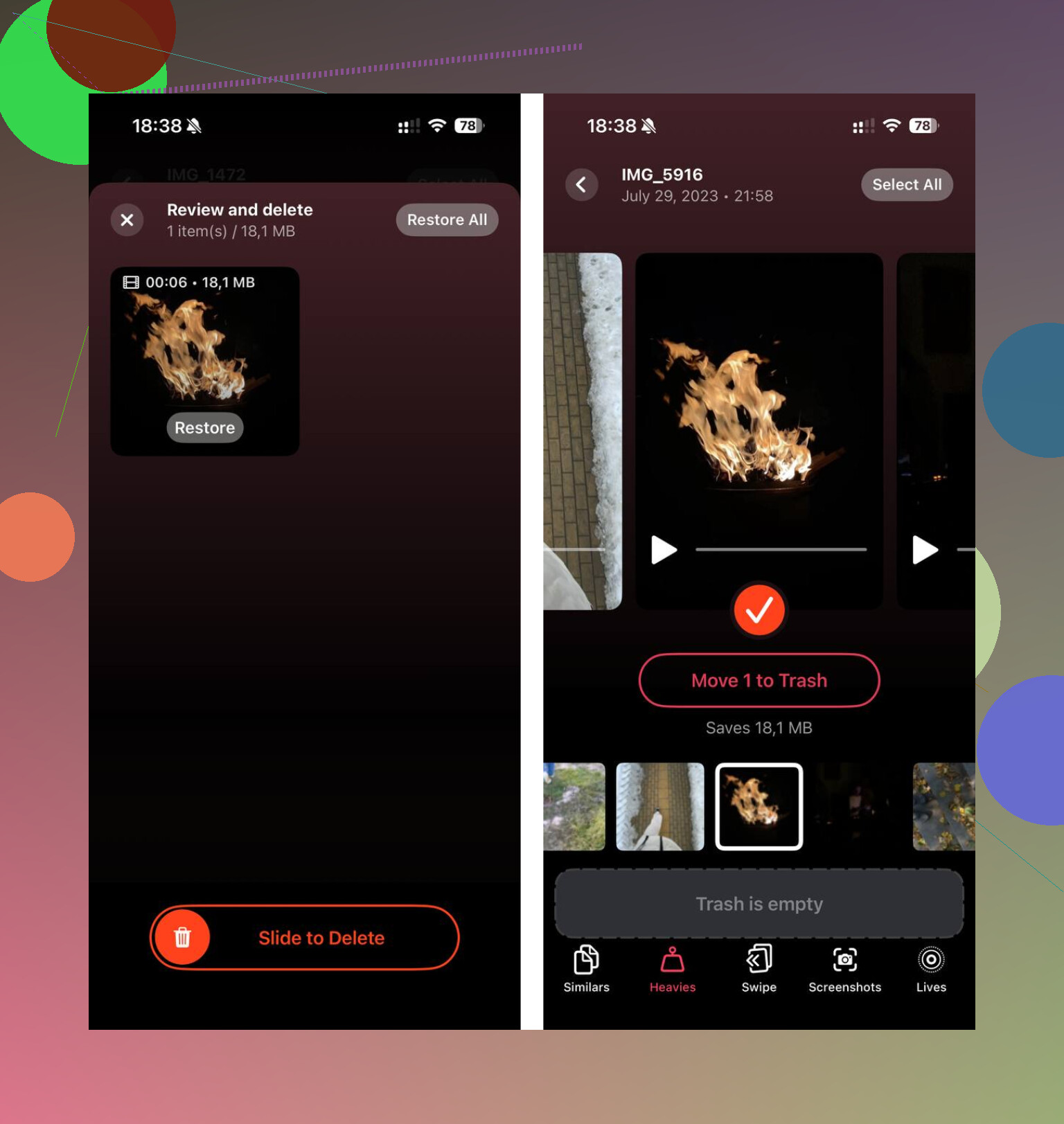 Cómo borrar Documentos y datos en iPhone para todas las apps a la vez